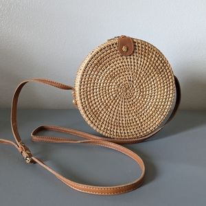 Rattan Purse